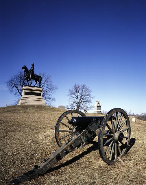Civil War battlefield photo