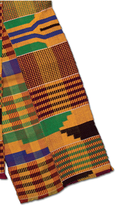 Photo of kente cloth